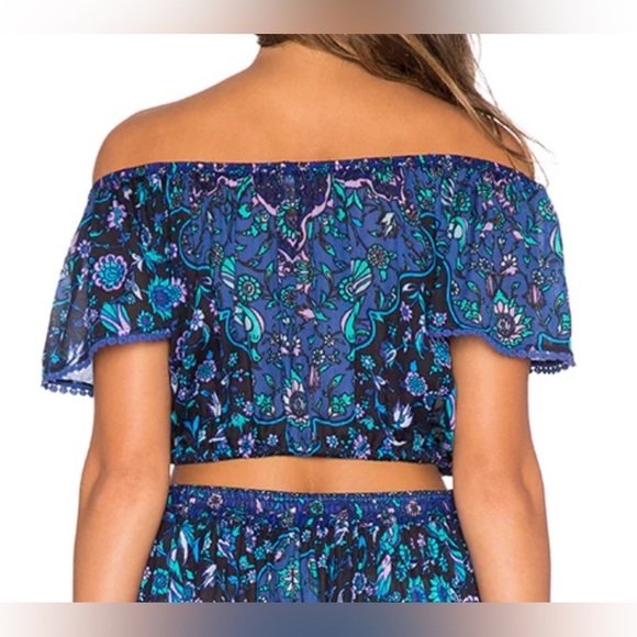 SPELL Kiss The Sky Top original Spell hand-drawn print
Bluejay S crop unicorn - Picture 2 of 12